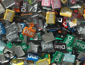 Dia Center for the Arts buttons